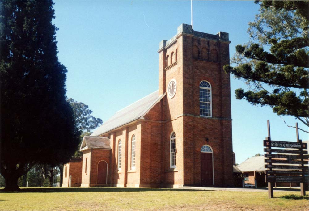 St Peters Church Campbelltown NSW.